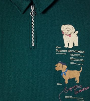 Bedrucktes Sweatshirt aus Baumwoll-Jersey | Konges Sløjd