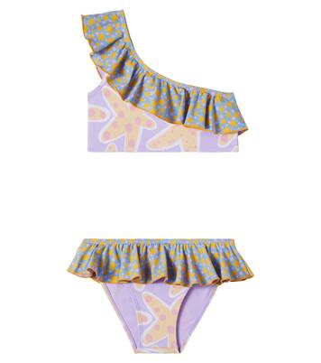 Starfish printed jersey bikini | Stella McCartney Kids