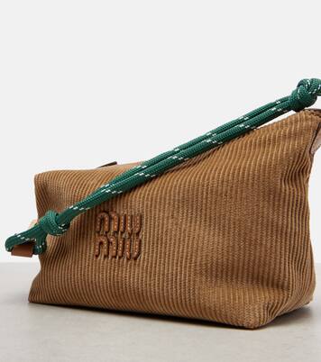 Corduroy shoulder bag | Miu Miu