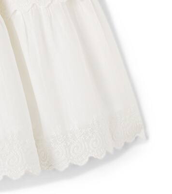 Bestickter Rock Lavona aus Baumwolle | Bonpoint