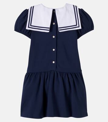 Cristina tie-neck dress | La Coqueta