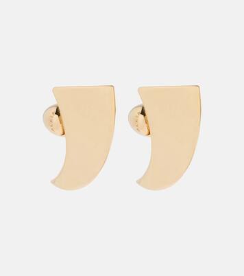 Logo earrings | Alaïa