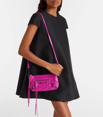 Le City leather shoulder bag | Balenciaga