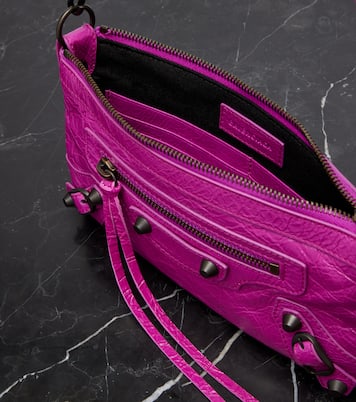 Le City leather shoulder bag | Balenciaga