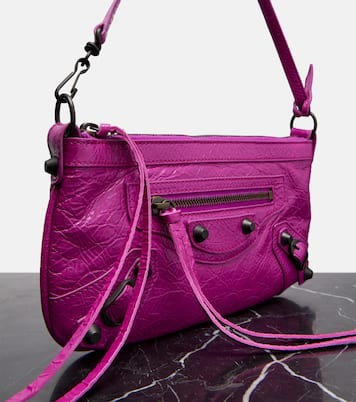 Le City leather shoulder bag | Balenciaga