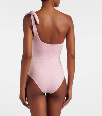 Anturium one-shoulder swimsuit | Farm Rio