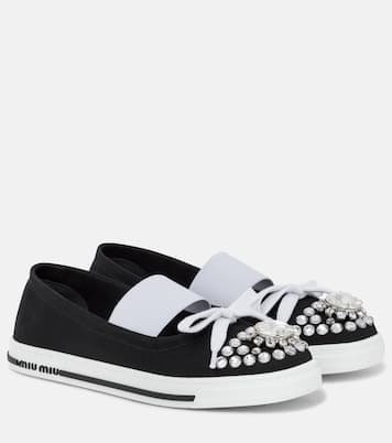 Verzierte Slip-Ons | Miu Miu
