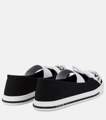 Verzierte Slip-Ons | Miu Miu
