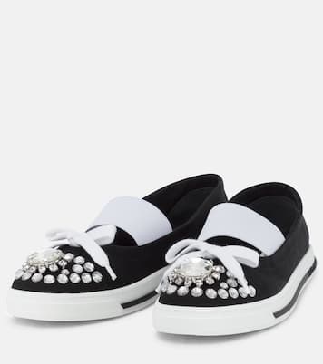 Verzierte Slip-Ons | Miu Miu
