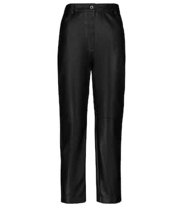 Pantalones Hailey de piel sintética | Stella McCartney