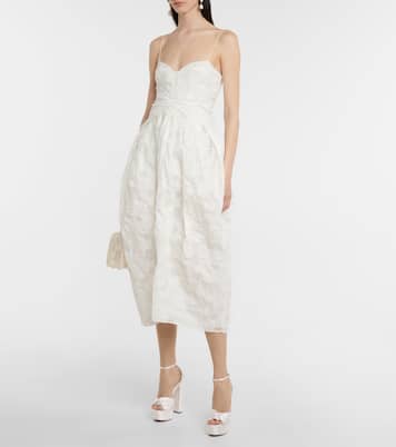 Sandali Olie 140 in raso con platform | Aquazzura
