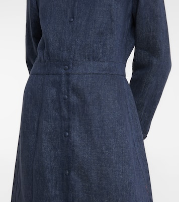 Robe chemise en lin | Chloé