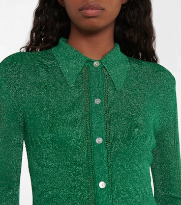Metallic knit top | Dodo Bar Or