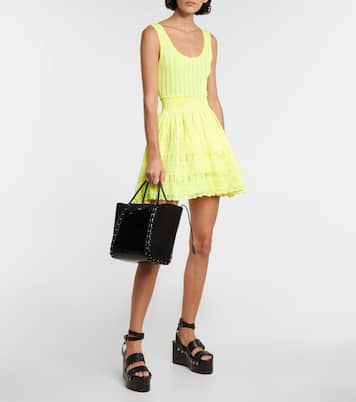 Borsa Hinge Medium in vernice | Alaïa