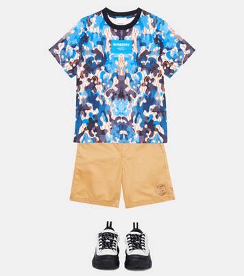 T-shirt imprimé en coton | Burberry Kids