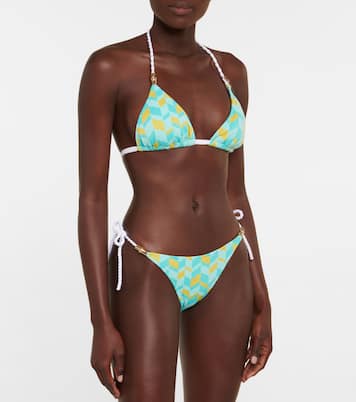 St Tropez printed bikini bottoms | Heidi Klein
