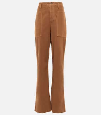 Pantalon à taille haute en coton | Tod's