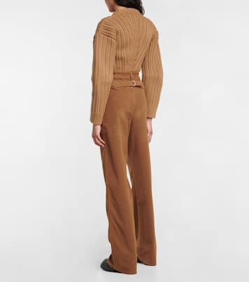 Pantalon à taille haute en coton | Tod's