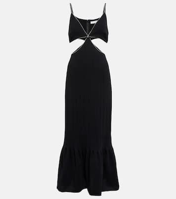 Verziertes Midikleid Ayla aus Strick | Simkhai