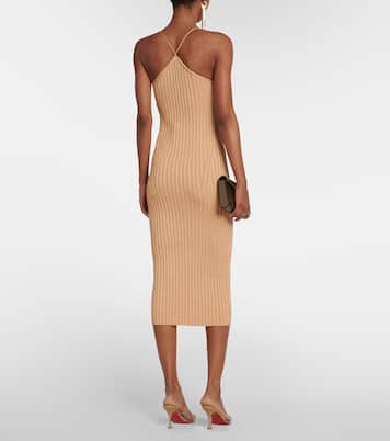 Abito midi Rhea in maglia a coste | Galvan