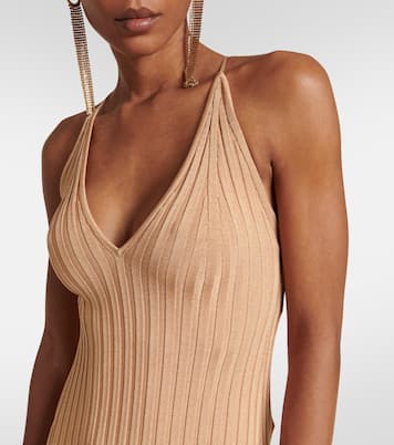 Abito midi Rhea in maglia a coste | Galvan