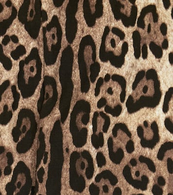 Leggings de jersey con estampado | Dolce&Gabbana Kids