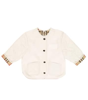 Baby Jacke Vintage Check mit Faux Shearling | Burberry Kids