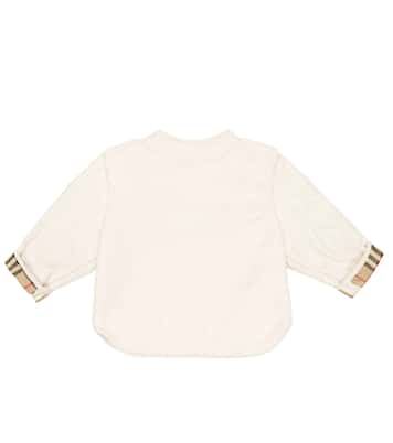 Baby Jacke Vintage Check mit Faux Shearling | Burberry Kids