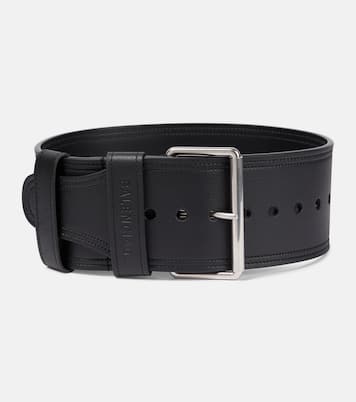 Cinturón Force de piel | Balenciaga