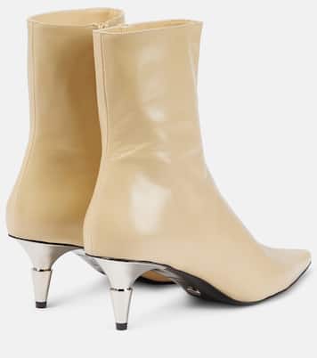 Spike leather ankle boots | Proenza Schouler