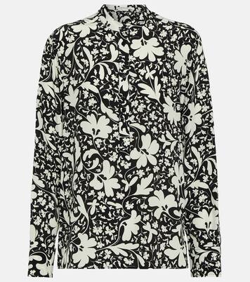 Chemise imprimée en soie | Stella McCartney
