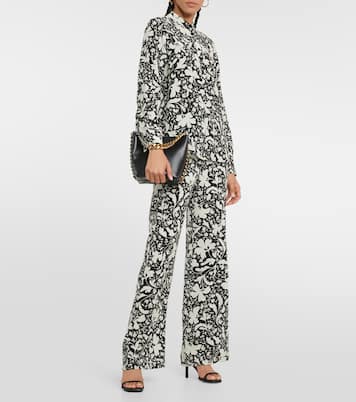 Chemise imprimée en soie | Stella McCartney