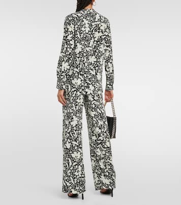 Chemise imprimée en soie | Stella McCartney