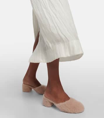 Mules Clio de borrego | Khaite