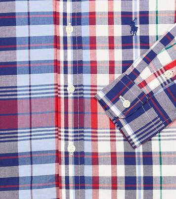 Camicia in popeline di cotone a quadri | Polo Ralph Lauren Kids
