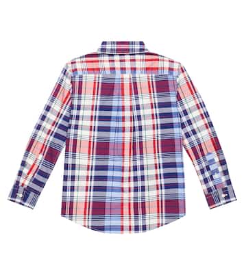 Camicia in popeline di cotone a quadri | Polo Ralph Lauren Kids