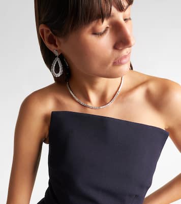 Collana Classic in oro bianco 18kt con diamanti | Suzanne Kalan