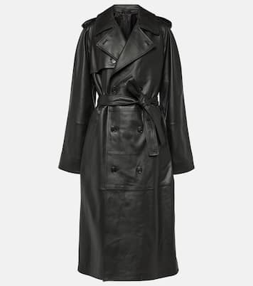 Gabardina de piel | Wardrobe.NYC