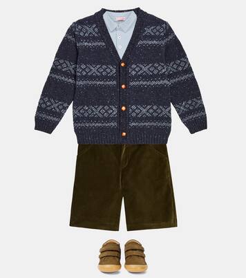 Short Lucas en velours de coton | La Coqueta