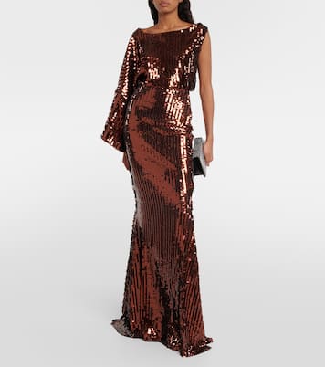Top Eric asymétrique à sequins | Taller Marmo