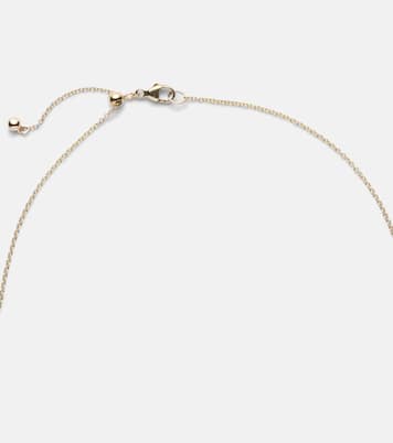 Collier Let It Slide en or 10 ct et diamants | Stone and Strand