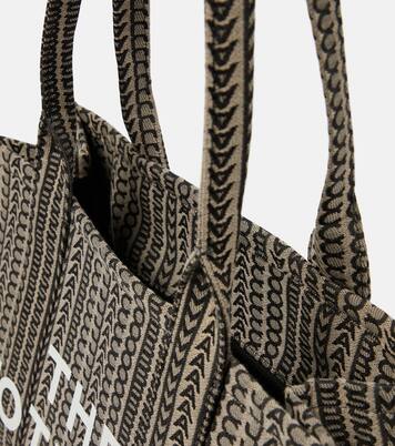 The Large monogram canvas tote bag | Marc Jacobs