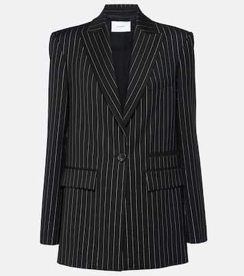 Blazer de Lurex® con raya diplomática | Alex Perry