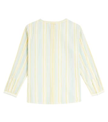 Camisa Artiste de algodón a rayas | Bonpoint