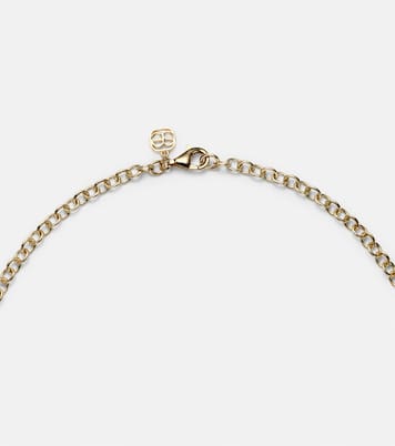 Love 14kt gold necklace with diamonds | Sydney Evan
