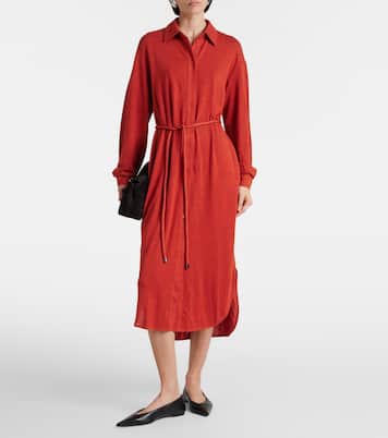 Leisure - Abito midi Bormida in misto lino | Max Mara