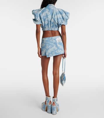 Crop top de algodón en jacquard | Vivienne Westwood