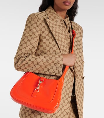 Bolso al hombro Gucci Jackie Small de charol | Gucci