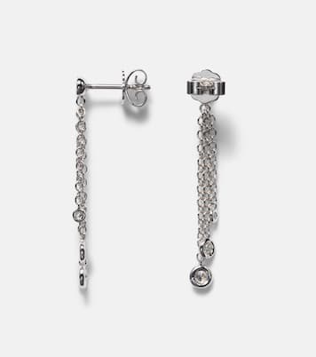 Boucles d'oreilles Floating Diamonds en or blanc 18 ct et diamants | Bucherer Fine Jewellery