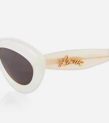 Logo cat-eye sunglasses | Loewe